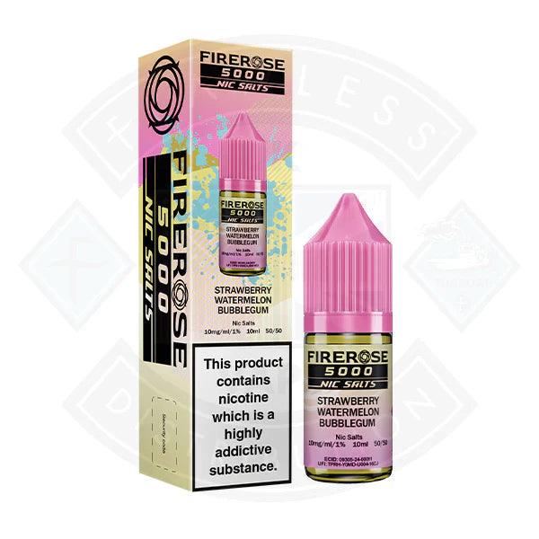 Firerose 5000 Strawberry Watermelon Bubblegum Nic Salt 10ml by Elux