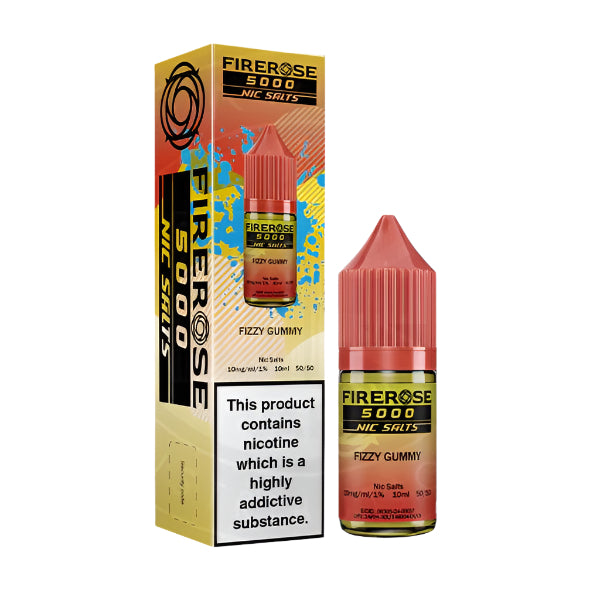 Firerose 5000 Fizzy Gummy Nic Salt 10ml by Elux