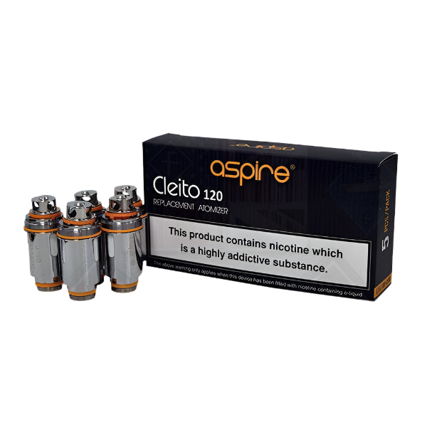 Aspire Cleito 120 Replacement Atomizer Coils (5 pack) - Vapes MCR