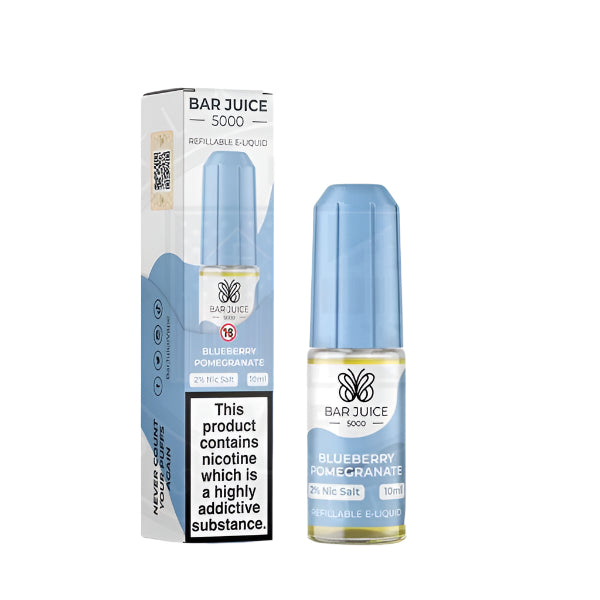 Bar Juice 5000 Nic Salt Blueberry Pomegranate 10ml - Vapes MCR