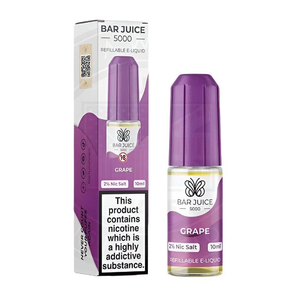 Bar Juice 5000 Nic Salt Grape 10ml