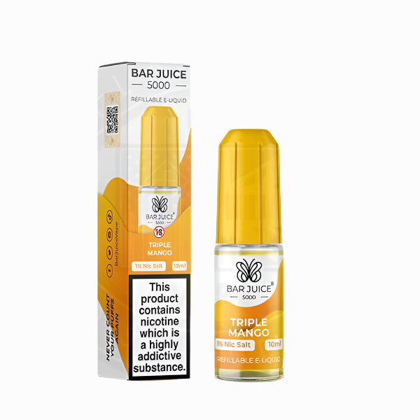 Bar Juice 5000 Nic Salt Triple Mango 10ml - Vapes MCR