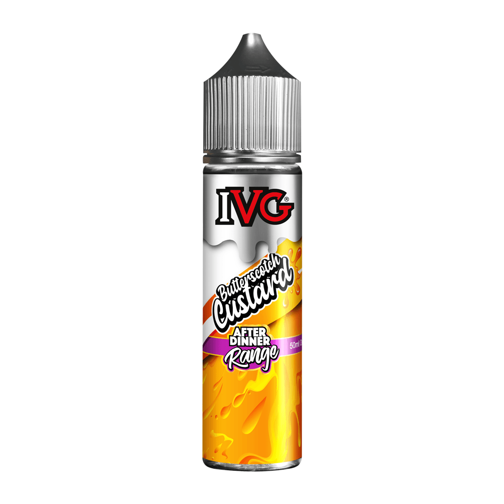 Butterscotch Custard 50ml Shortfill E-liquid by IVG