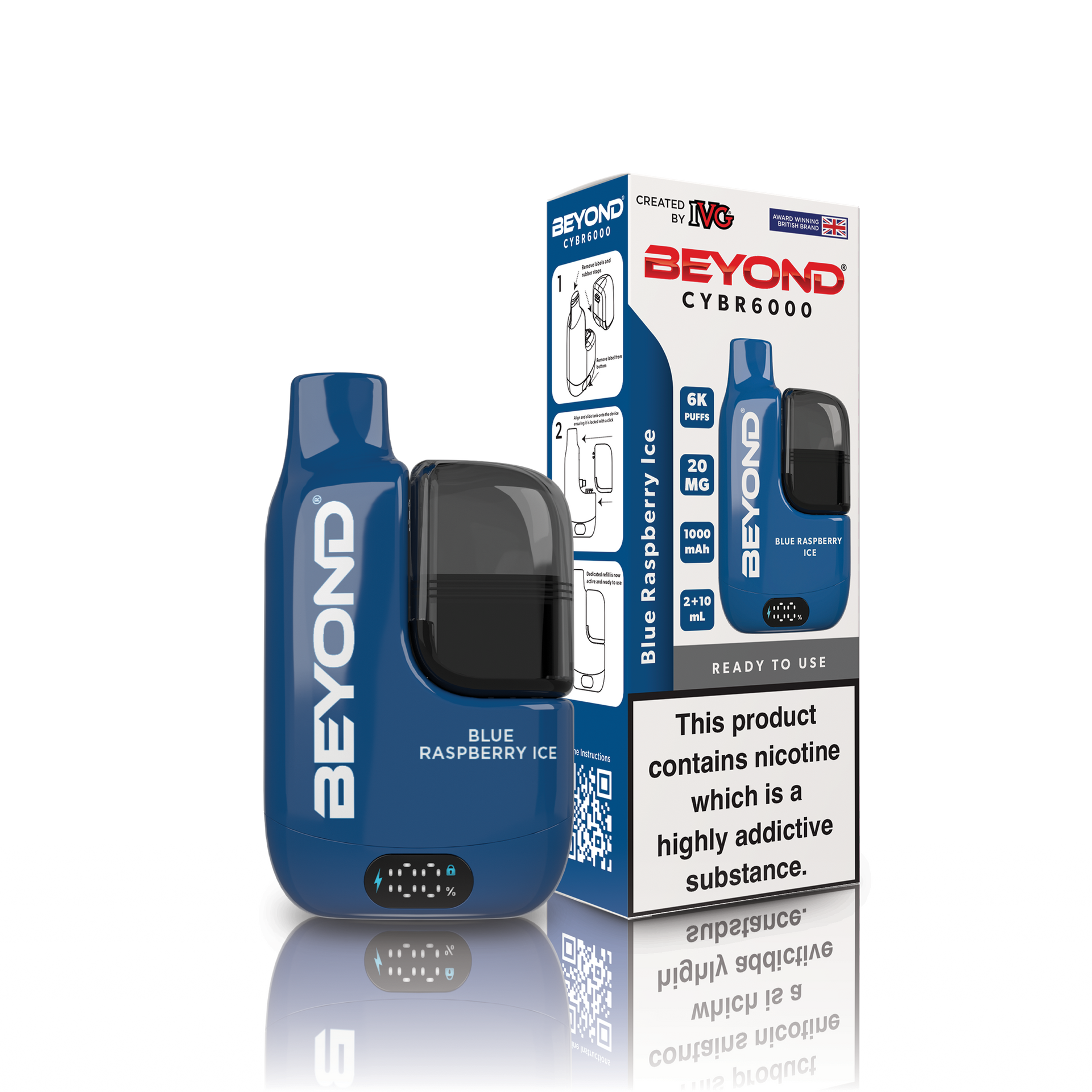 Beyond CYBR6000 Blue Raspberry Ice