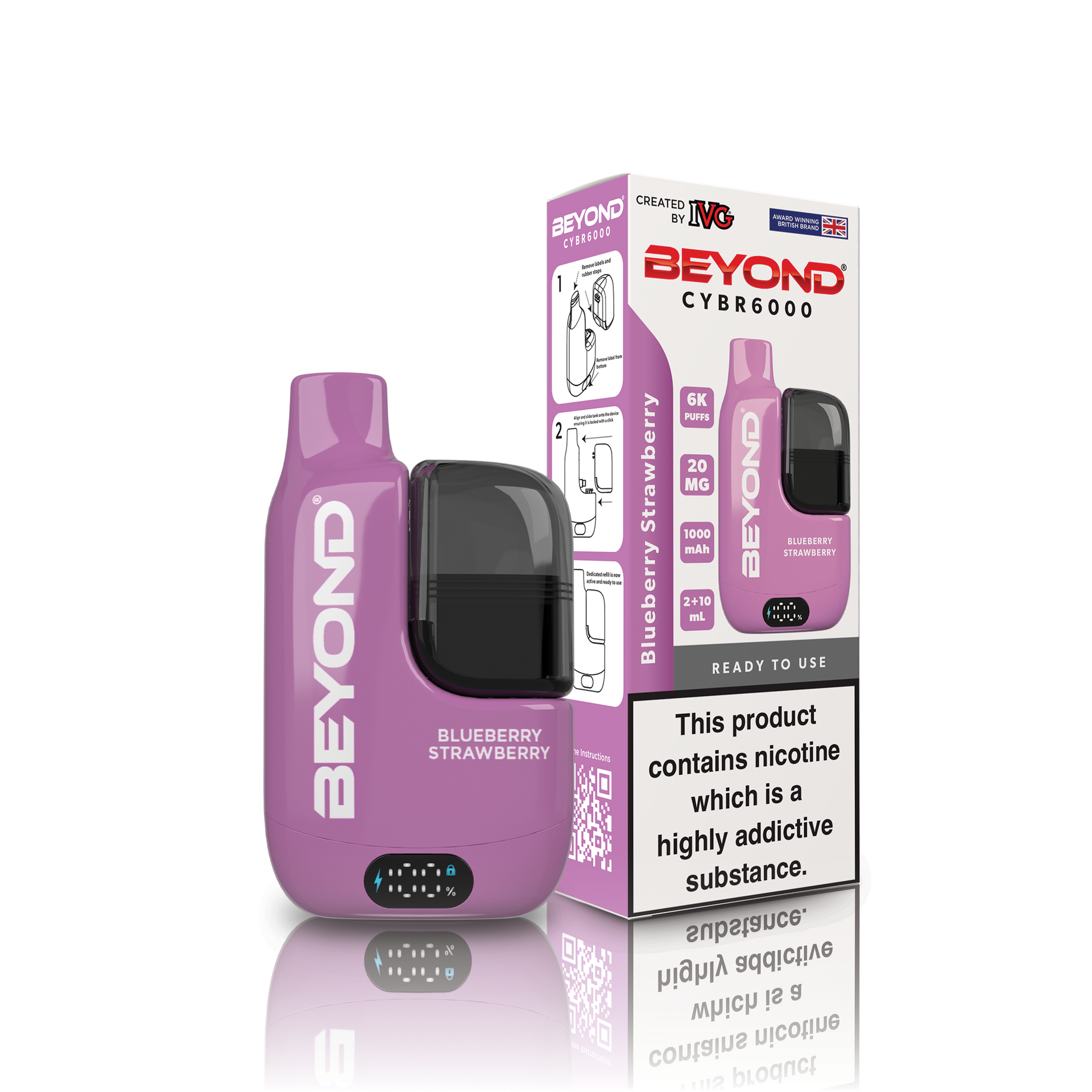 Beyond CYBR6000 Blueberry Strawberry