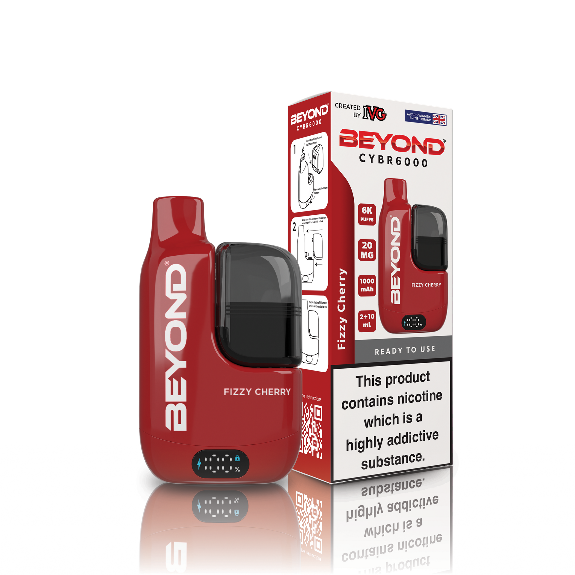 Beyond CYBR6000 Fizzy Cherry