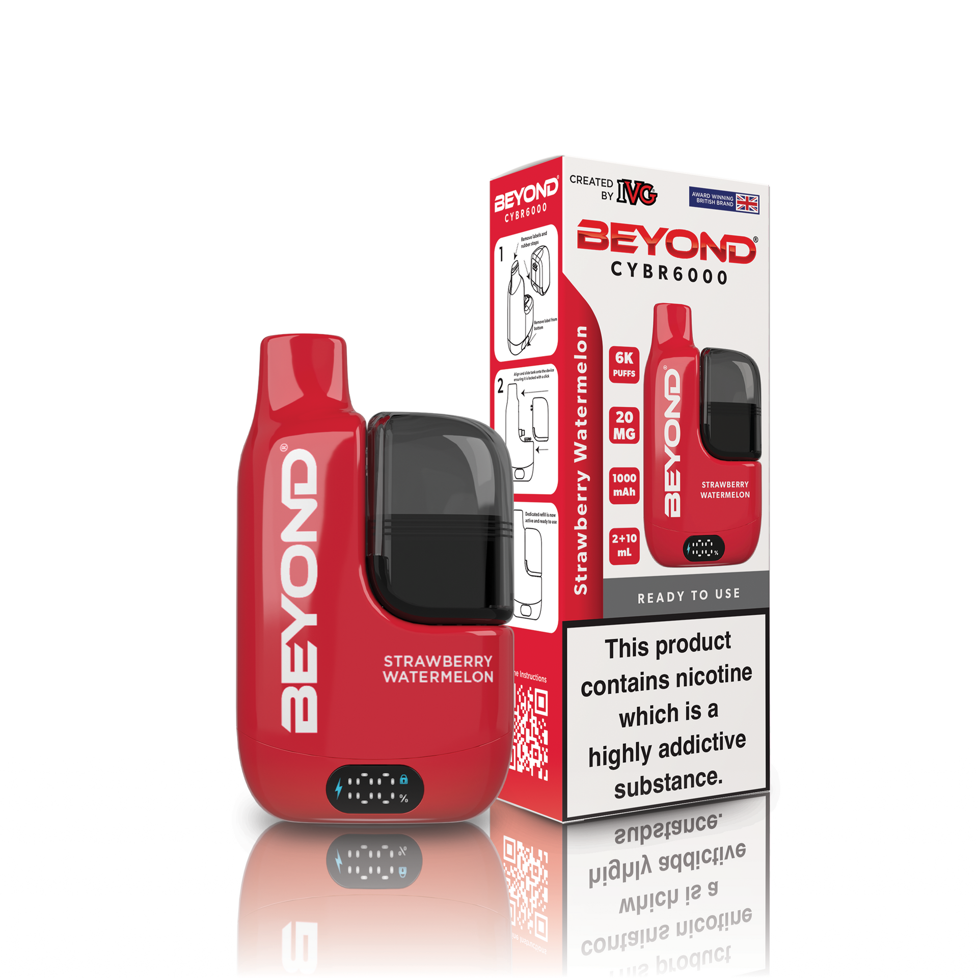 Beyond CYBR6000 Strawberry Watermelon
