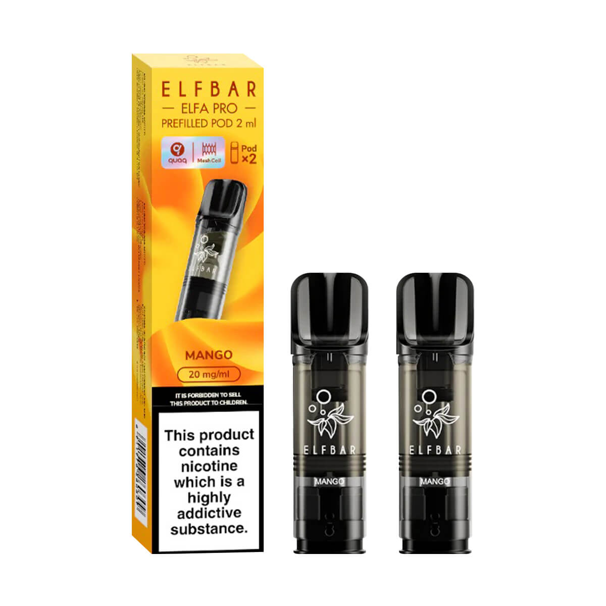 Mango Duo ELF Bar ELFA Pro Prefilled Pods