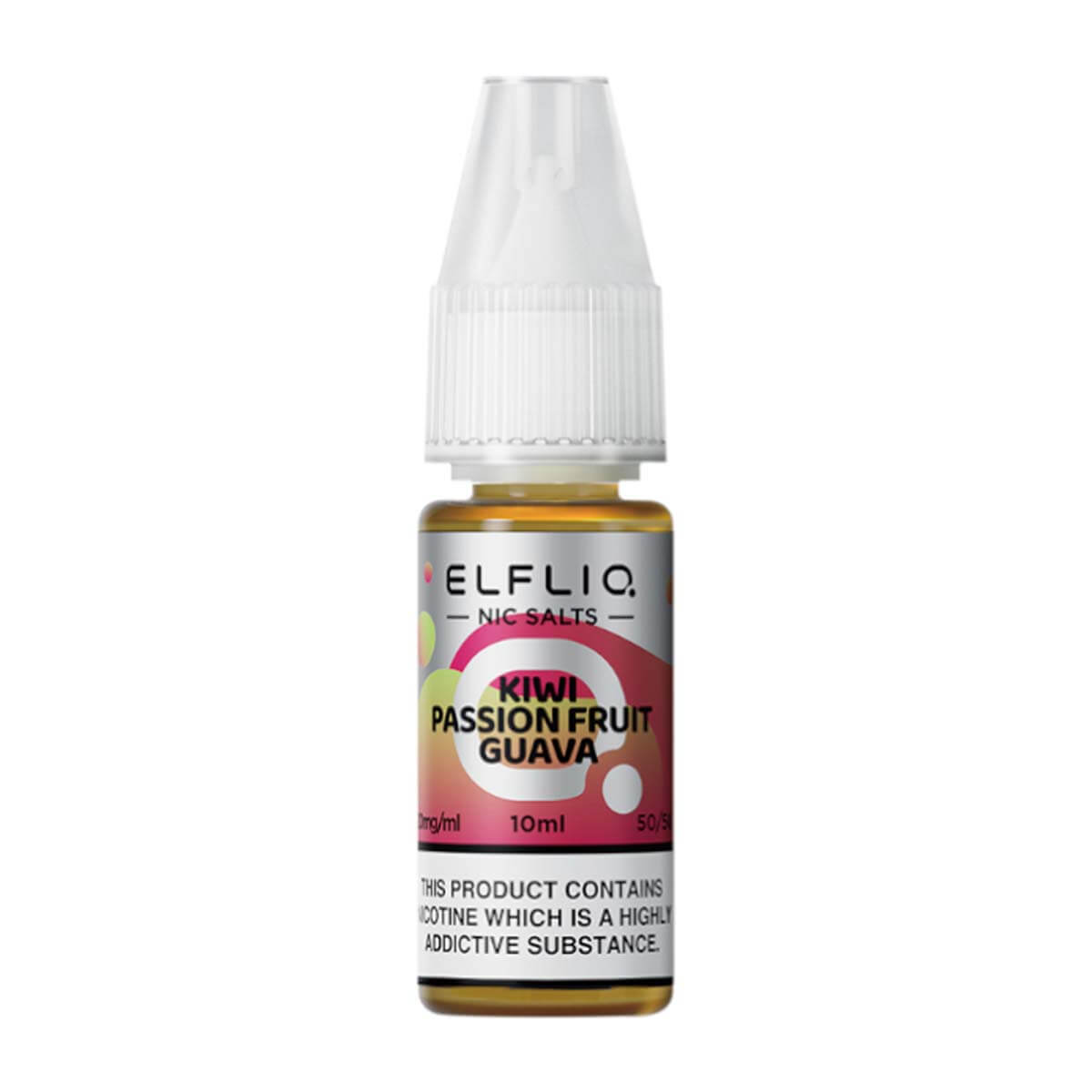 Elfliq Kiwi Passionfruit Guava Nic Salt E-liquid By ELF Bar