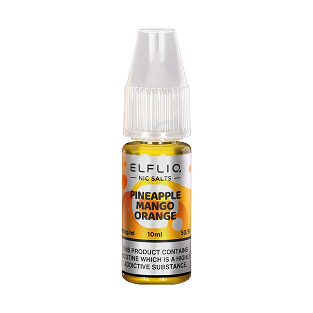 Elfliq Pineapple Mango Orange Nic Salt E-liquid By ELF Bar