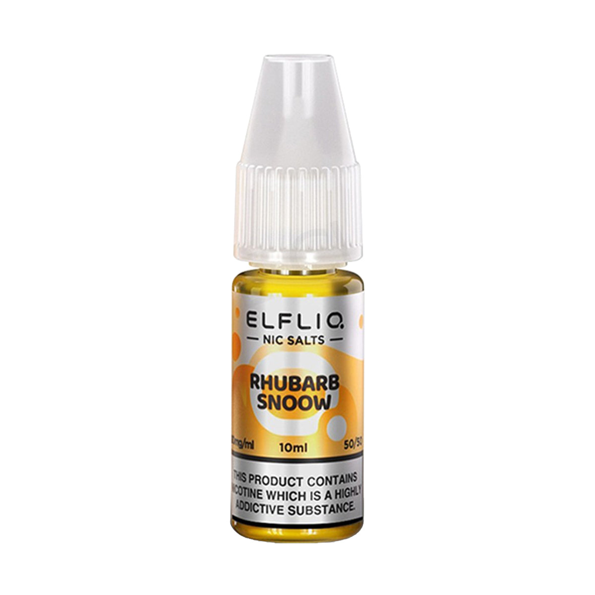 Elfliq Rhubarb Snow Nic Salt E-liquid By ELF Bar