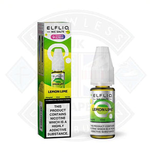 Elf Bar ELFLIQ Lemon Lime Nic Salt 10ml - Vapes MCR