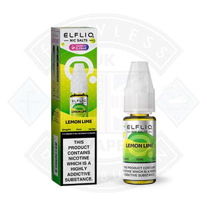 Elf Bar ELFLIQ Lemon Lime Nic Salt 10ml - Vapes MCR