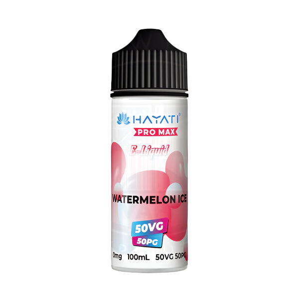 Hayati Pro Max 50/50 - Watermelon Ice 0mg 100ml Shortfill