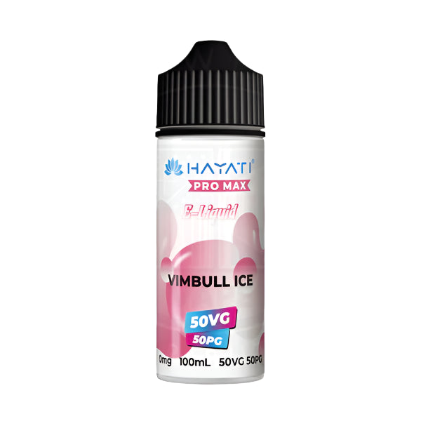 Hayati Pro Max 50/50 - Vimbull Ice 0mg 100ml Shortfill