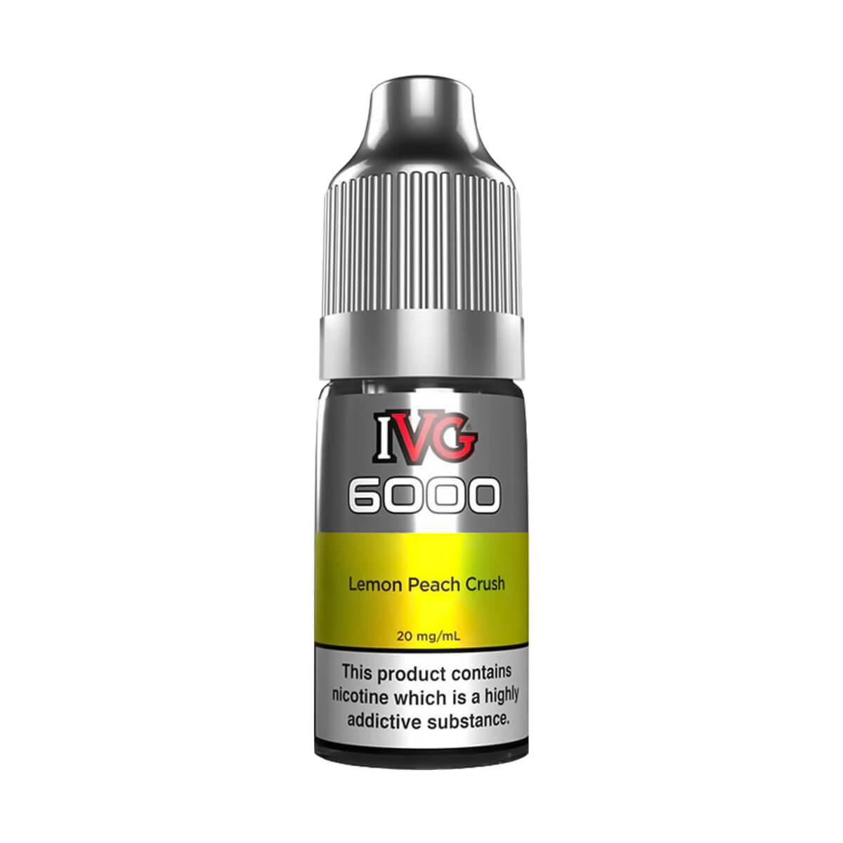 Lemon Peach Crush Nic Salt E-Liquid by IVG 6000