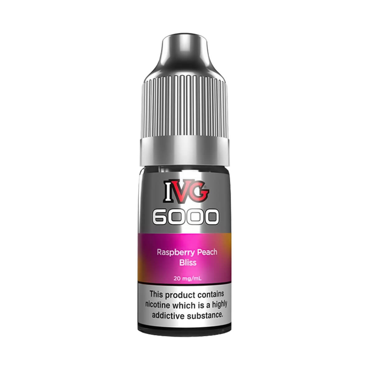 Raspberry Peach Bliss Nic Salt E-Liquid by IVG 6000