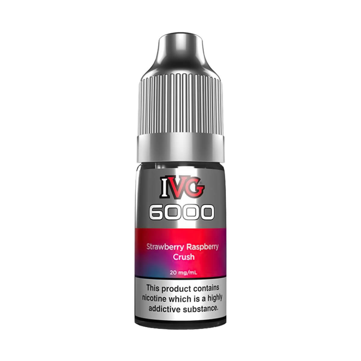 Strawberry Raspberry Crush Nic Salt E-Liquid by IVG 6000