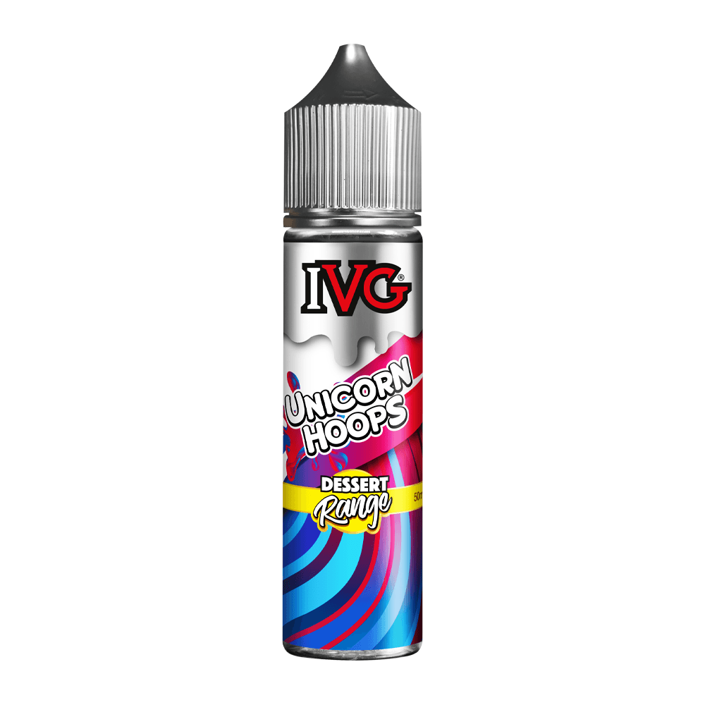 Unicorn Hoops 50ml Shortfill E-liquid by IVG