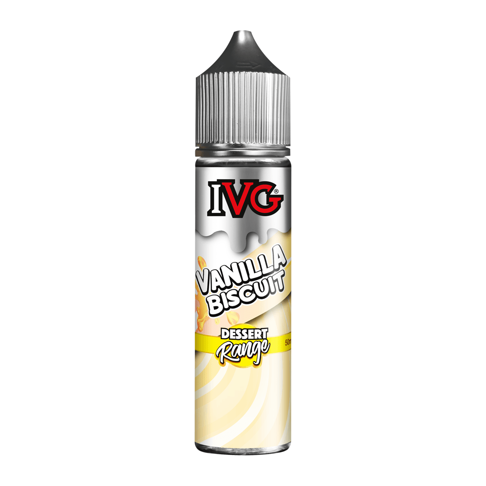 Vanilla Biscuit 50ml Shortfill E-liquid by IVG