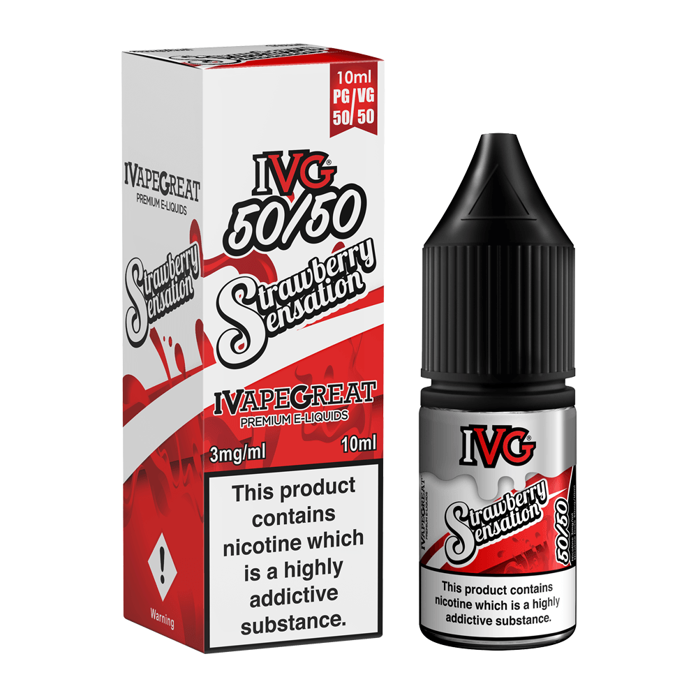 Strawberry Sensation E-Liquid by IVG