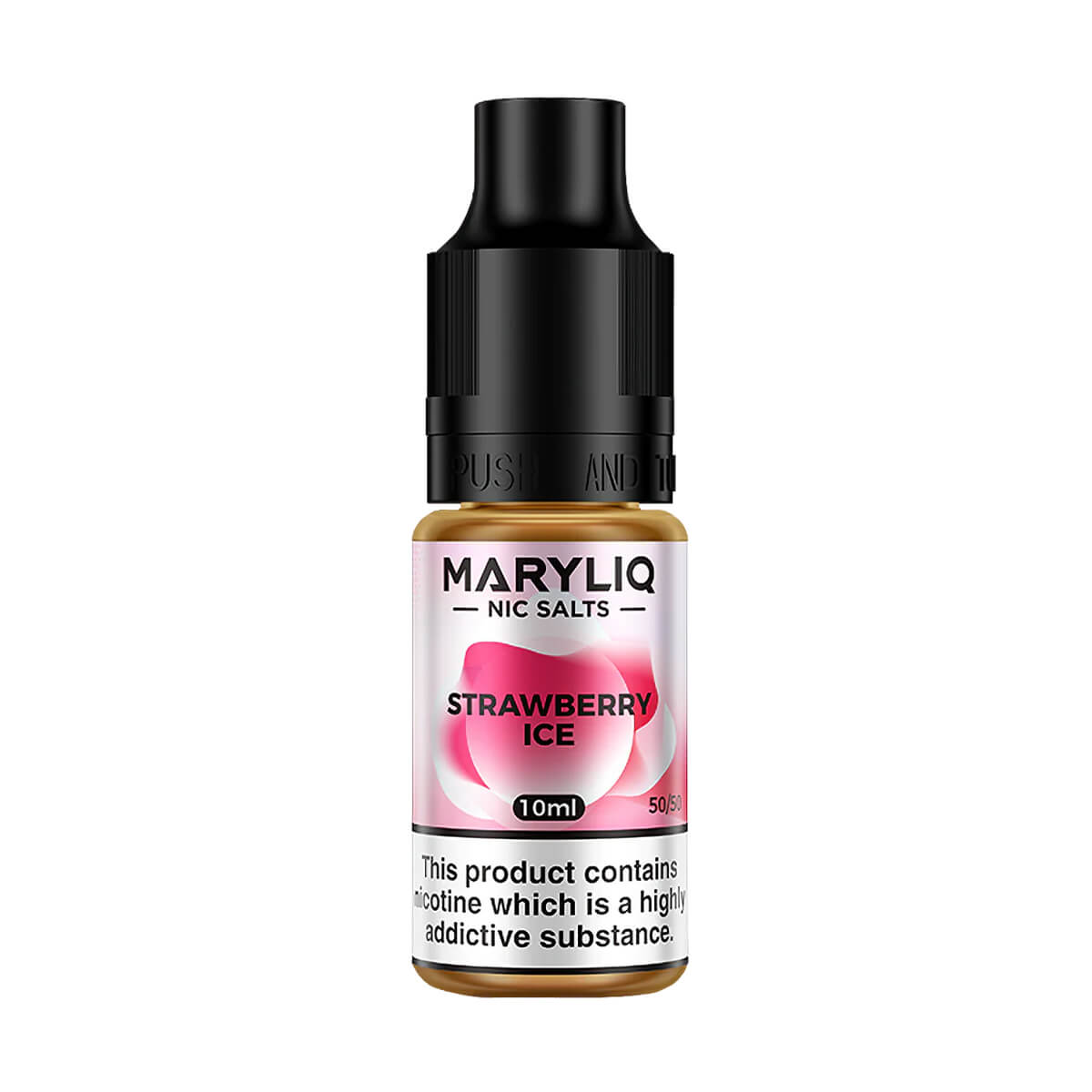 Strawberry Ice MaryLiq Nic Salt E-Liquid by Lost Mary