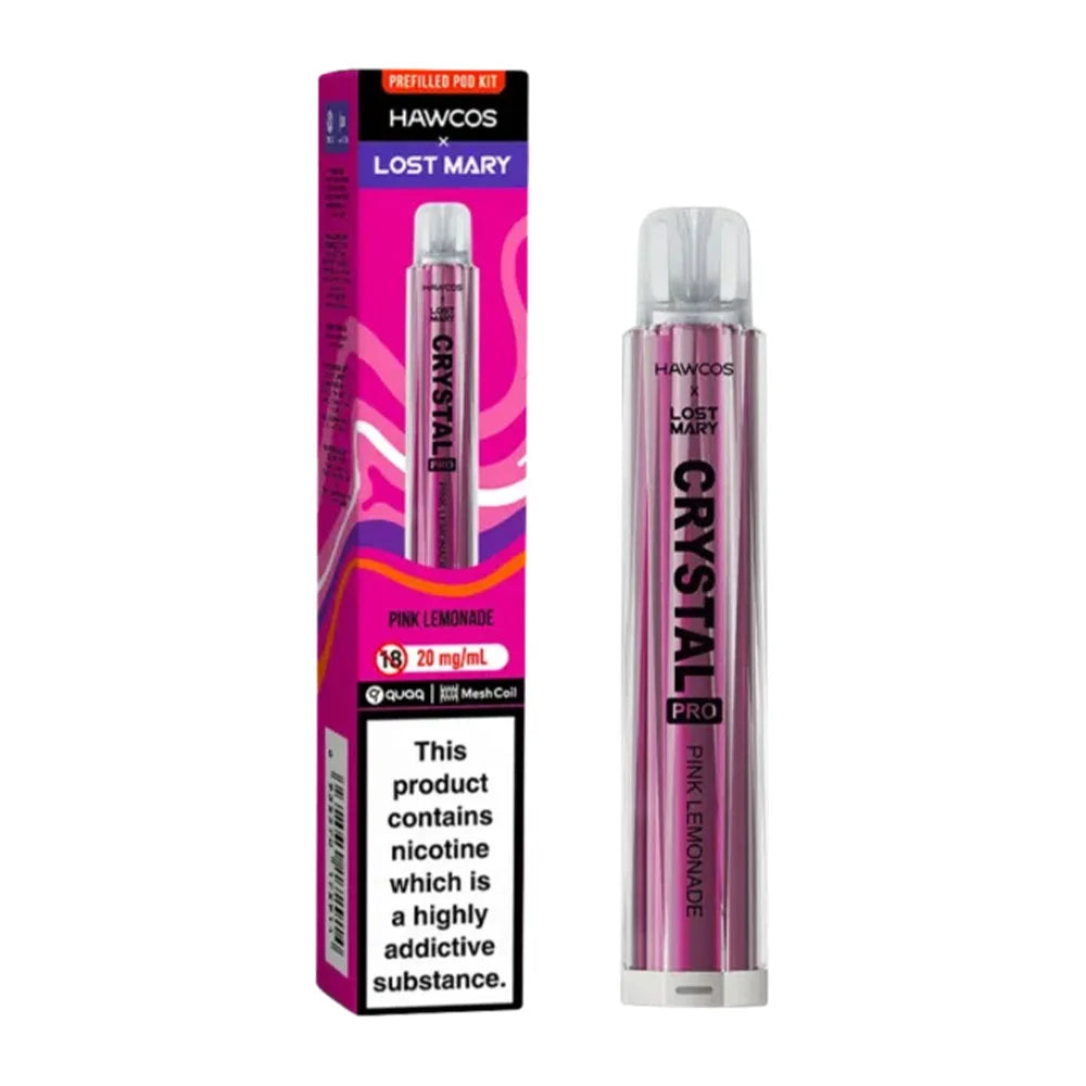 Hawcos x Lost Mary Crystal Pro 600 Prefilled Pod Kit