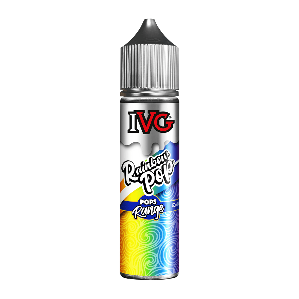 Rainbow Pop 50ml Shortfill E-liquid by IVG