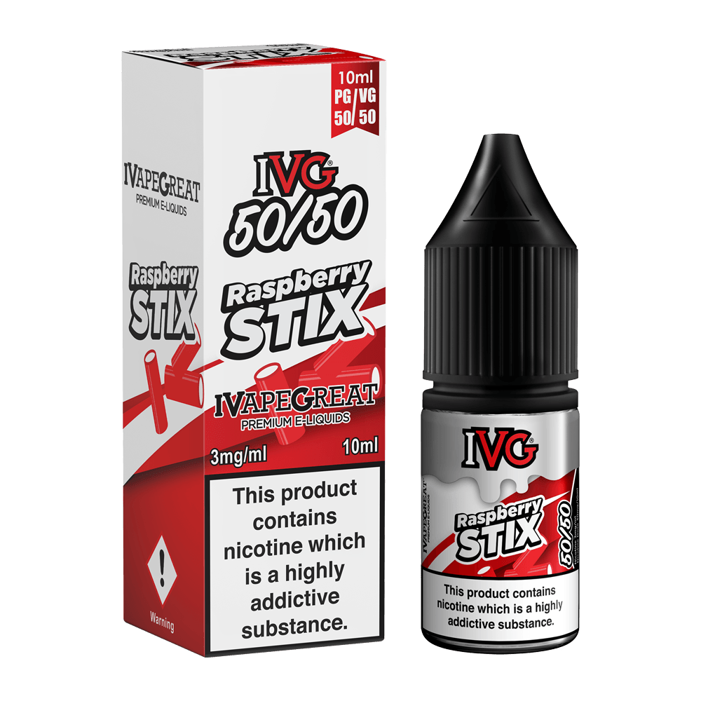 Raspberry Stix E-Liquid by IVG