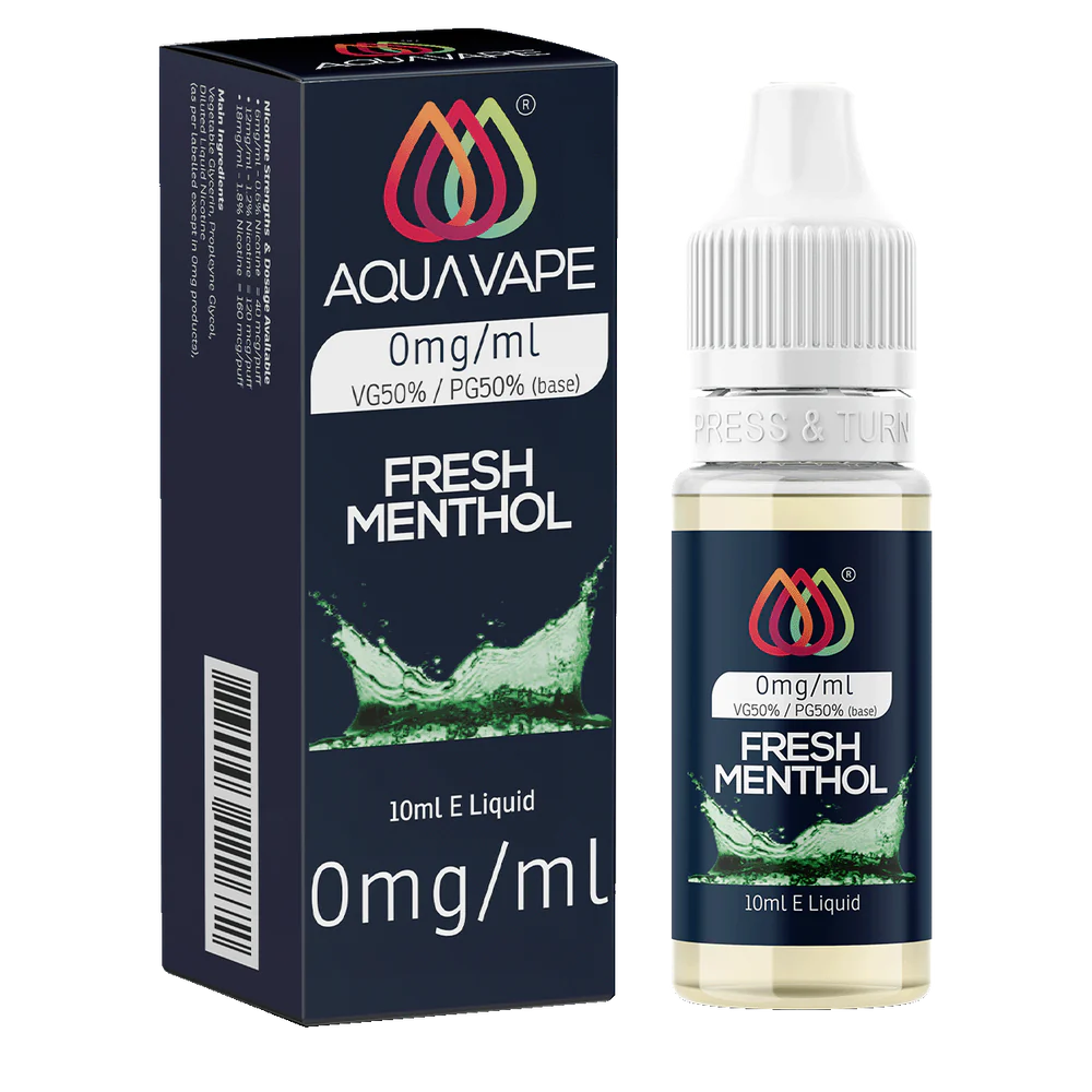 FRESH MENTHOL BY AQUAVAPE - 10ML