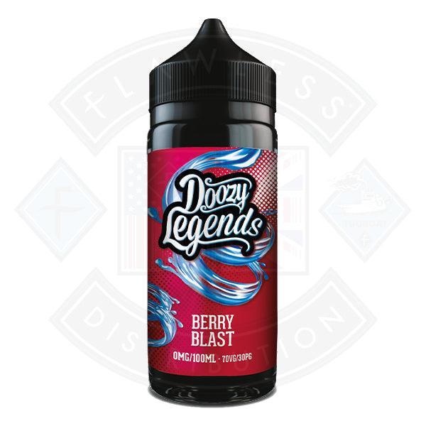 Doozy Legends- Berry Blast 0mg 100ml Shortfill