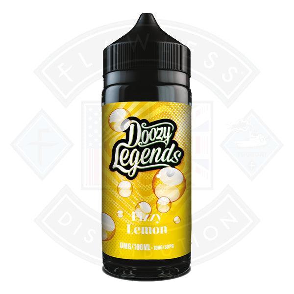 Doozy Legends- Fizzy Lemon 0mg 100ml Shortfill