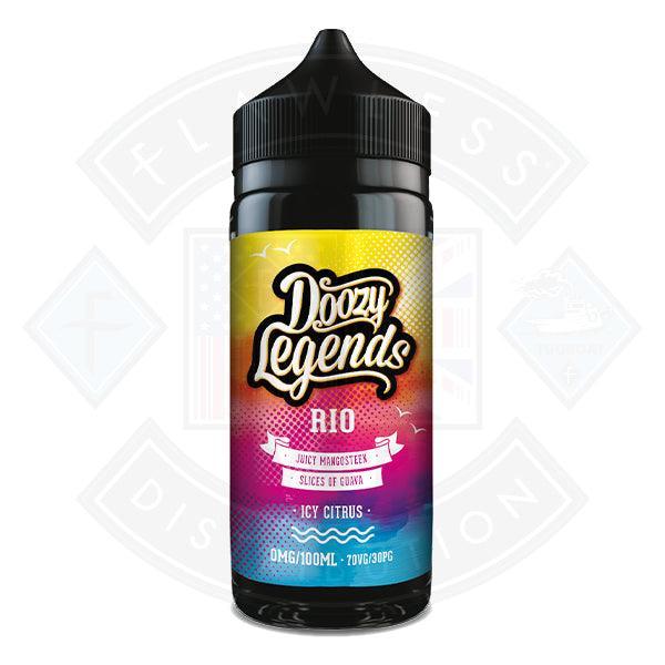 Doozy Legends- Rio 0mg 100ml Shortfill