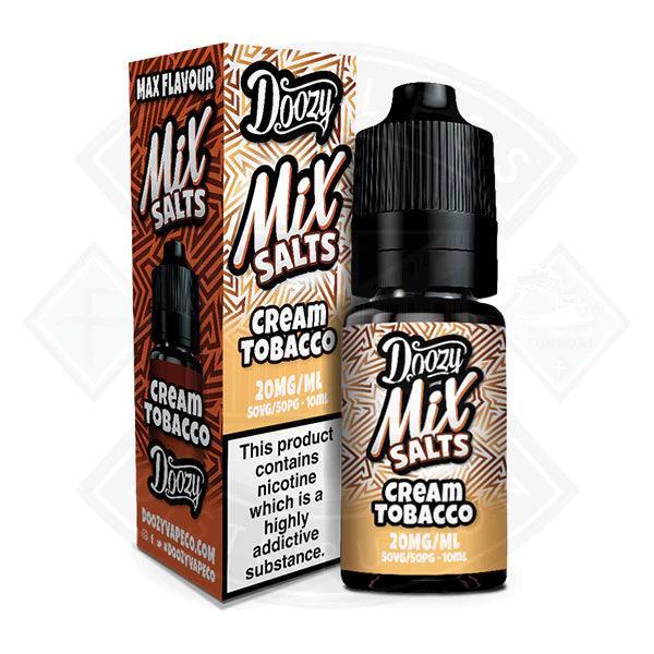 Doozy Mix Salts Cream Tobacco 50/50 10ml e-liquid