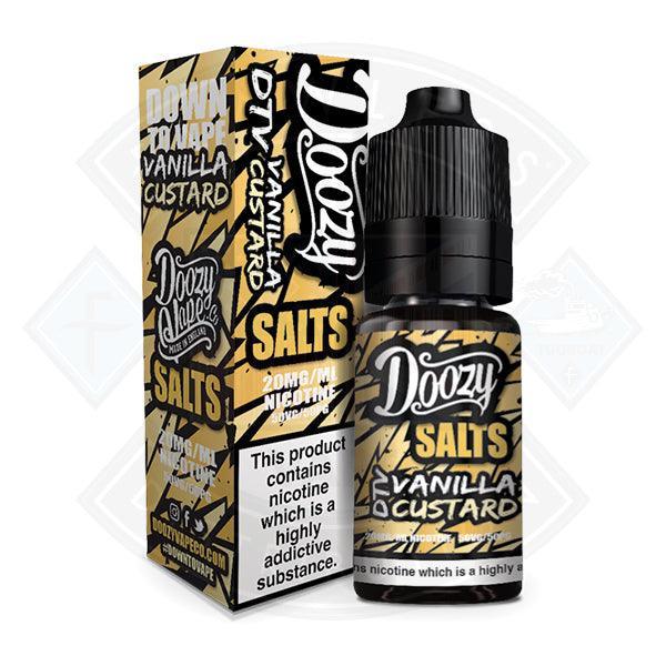 Doozy Salts Vanilla Custard 50/50 10mg 10ml e-liquid