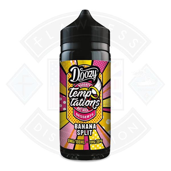 Doozy Temptations- Banana Split 0mg 100ml Shortfill