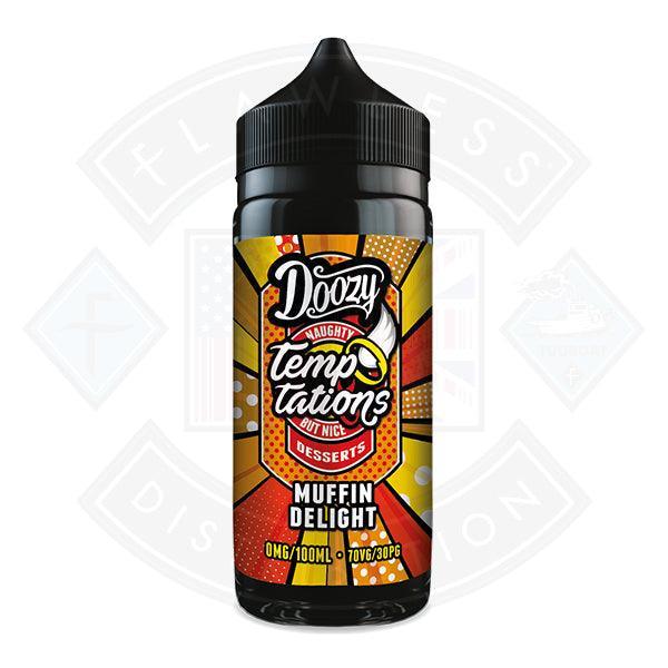 Doozy Temptations- Muffin Delight 0mg 100ml Shortfill