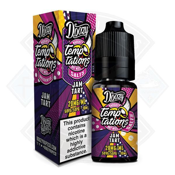 Doozy Temptations Salts Jam Tart 50/50 10ml e-liquid