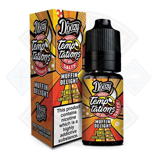 Doozy Temptations Salts Muffin Delight 50/50 10ml e-liquid