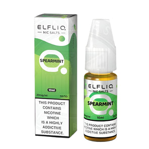 Elf Bar ELFLIQ Spearmint Nic Salt 10ml - Vapes MCR