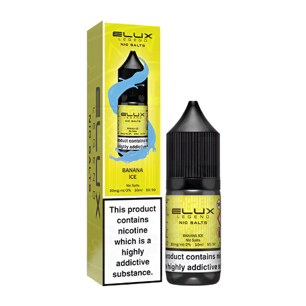 Elux Legend Nic Salt - Banana ICE 10ml