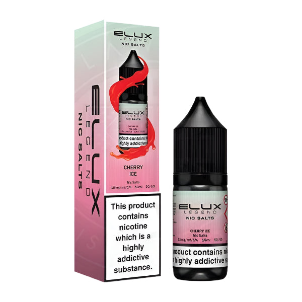 Elux Legend Nic Salt - Cherry Ice 10ml