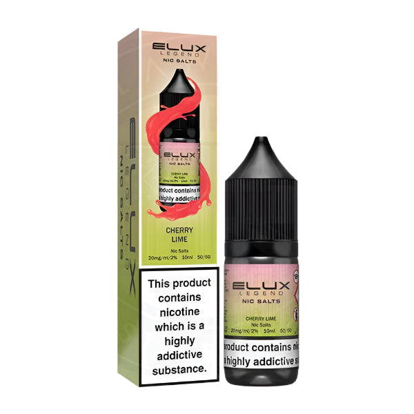 Elux Legend Nic Salt - Cherry Lime 10ml