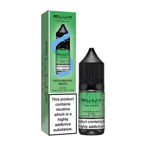 Elux Legend Nic Salt - Fresh Menthol Mohito 10ml