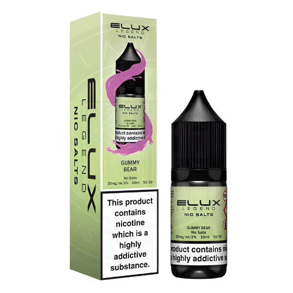 Elux Legend Nic Salt - Gummy Bear 10ml