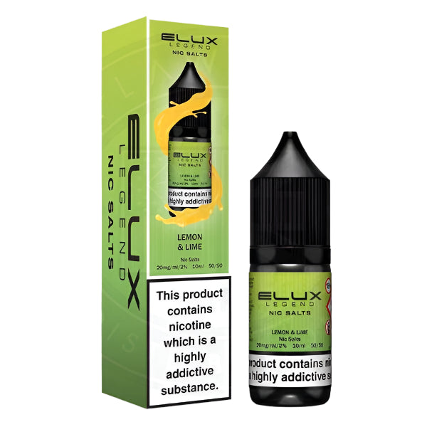 Elux Legend Nic Salt -  Lemon and Lime 10ml