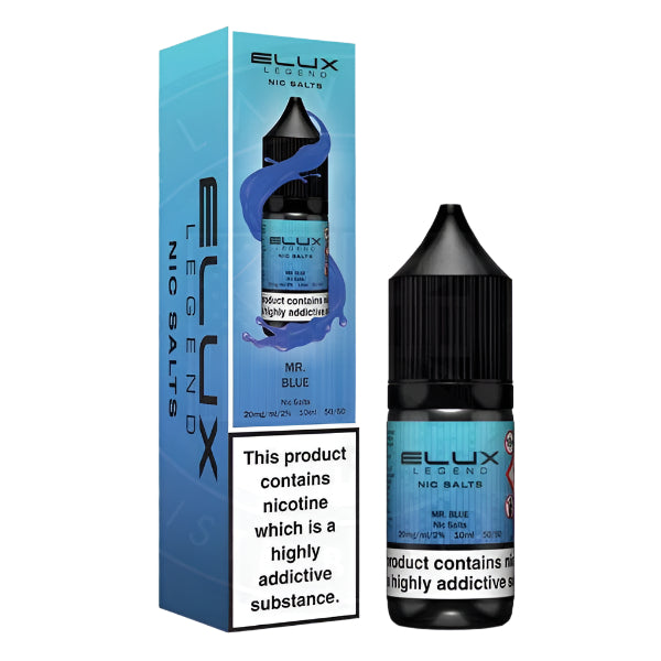 Elux Legend Nic Salt - Mr Blue 10ml