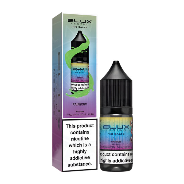 Elux Legend Nic Salt - Rainbow 10ml