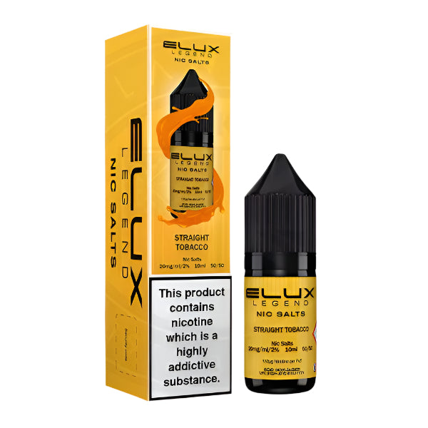 Elux Legend Nic Salt - Straight Tobacco 10ml