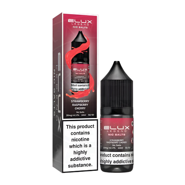 Elux Legend Nic Salt - Strawberry Raspberry Cherry 10ml